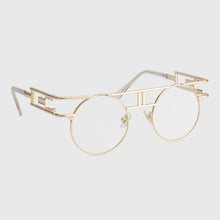 ROYAL GIRL Quality Metal Frame Steampunk Sunglasses Women Brand Designer Round Men Gothic Sun glasses Vintage Eyeglasses ss211