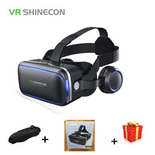 Shinecon Casque VR Box Virtual Reality Glasses 3 D 3d Goggles Headset Helmet For Smartphone Smart Phone Google Cardboard Stereo