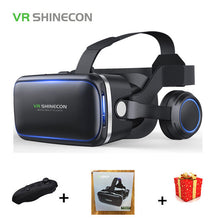 Shinecon Casque VR Box Virtual Reality Glasses 3 D 3d Goggles Headset Helmet For Smartphone Smart Phone Google Cardboard Stereo