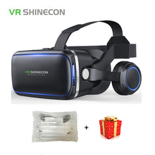 Shinecon Casque VR Box Virtual Reality Glasses 3 D 3d Goggles Headset Helmet For Smartphone Smart Phone Google Cardboard Stereo