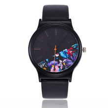 Black Flower Watch Women Watches Ladies 2017 Brand Luxury Famous Female Clock Quartz Watch Wrist Relogio Feminino Montre Femme