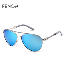 FENCHI Sunglasses Women Driving Pilot Aviator Classic Fashion Sunglasses High Quality Metal Brand Designer Glasses Oculos De Sol