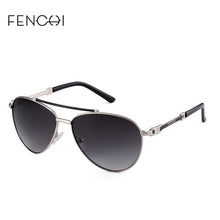 FENCHI Sunglasses Women Driving Pilot Aviator Classic Fashion Sunglasses High Quality Metal Brand Designer Glasses Oculos De Sol