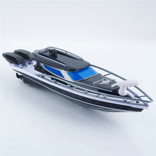 XQ TOYS RC Boat For Fishing Micro Remote Control Radio Controlled Fast Racing Speed Fishing Boat Police Ship For Gift