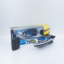 XQ TOYS RC Boat For Fishing Micro Remote Control Radio Controlled Fast Racing Speed Fishing Boat Police Ship For Gift