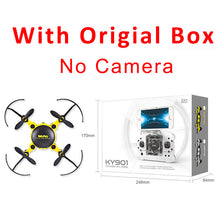 RC Quadcopter Wifi FPV 0.3MP Camera LED 3D Flip 4CH Mini Drone BNF Helicopter For Indoor Outdoor Toy KY901 VS CX-10W FSWB