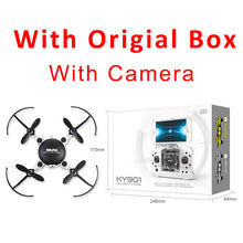 RC Quadcopter Wifi FPV 0.3MP Camera LED 3D Flip 4CH Mini Drone BNF Helicopter For Indoor Outdoor Toy KY901 VS CX-10W FSWB